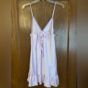 Victoria’s Secret Brand New Lavender Silky/Satiny Chemise/Slip 💜
